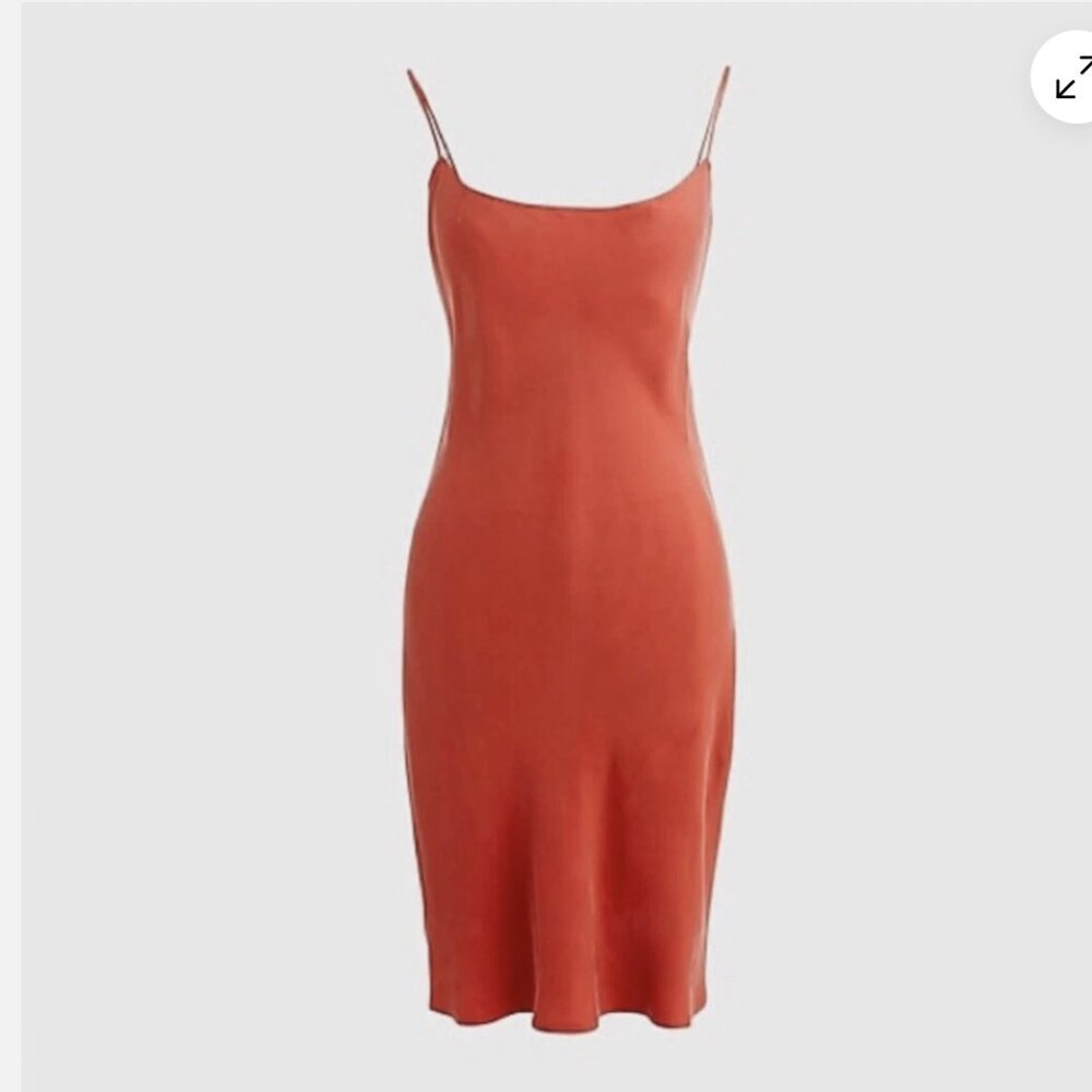 JCREW GWYNETH RUST SHORT DRESS- 20
